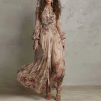 Amelie | Vintage Floral Maxi Dress