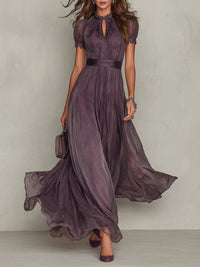 Elara | Chiffon Maxi Dress